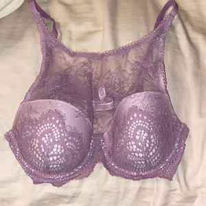 Victoria’s Secret high Neck lace bralette size 36C